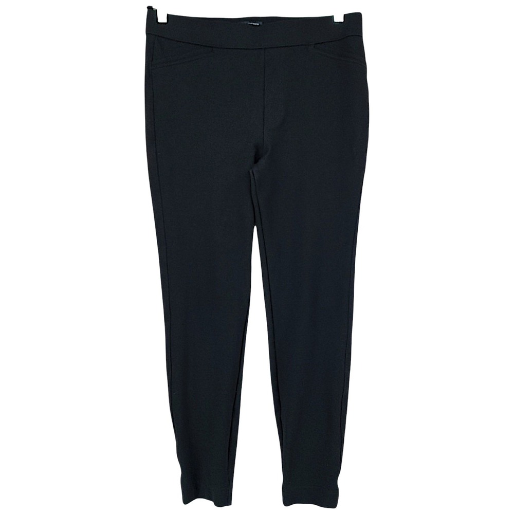 NYDJ Pull On Pant L 33x28 Sculpt Her Lift Tuck Technology Black Slim Career